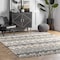 Nuloom Zuri Shaggy Banded Tribal Area Rug 3ft x 5ft GCAL02A-305 - alternate 1